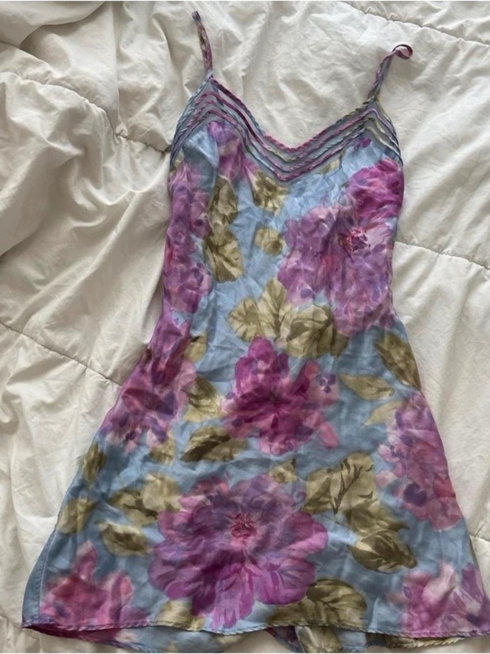 Summer lightweight bandeau dress